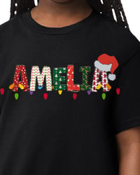 Image 2 of Custom Holiday Tee | KIDS