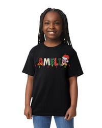 Image 1 of Custom Holiday Tee | KIDS