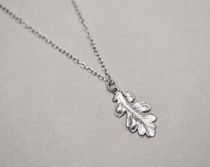 Image of *SALE - WAS £145* Oak leaf necklace