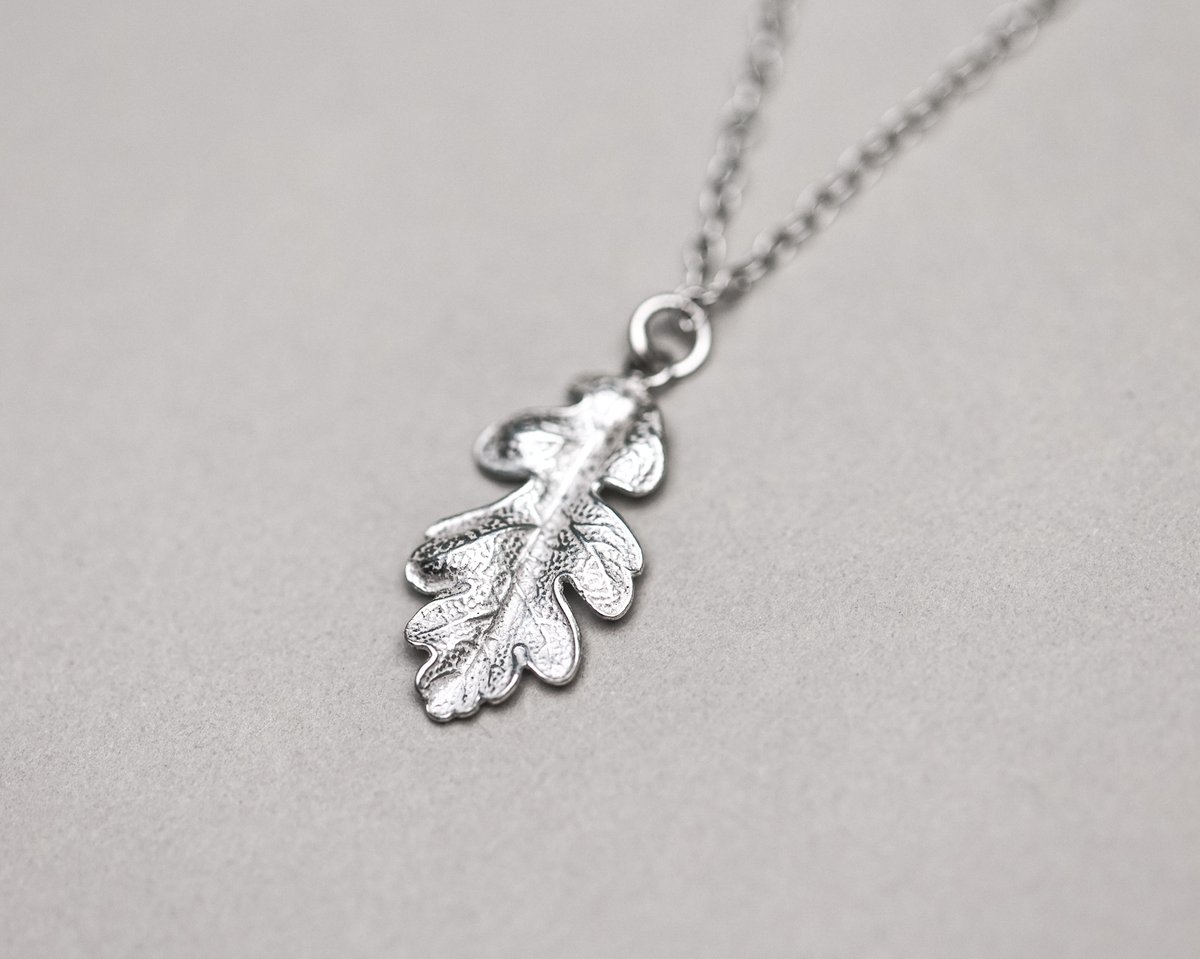 Image of *SALE - WAS £145* Oak leaf necklace