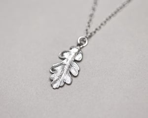 Image of *SALE - WAS £145* Oak leaf necklace