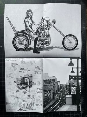 Image of Busy Doing Nothin #3 (w/ misprint foldout/poster)