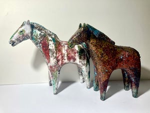 Raku Horse iii