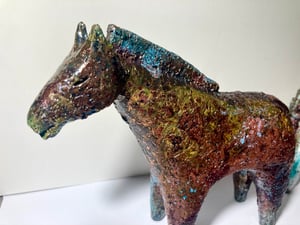 Raku Horse iii