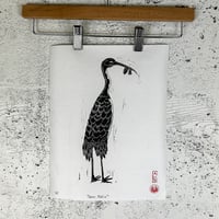Image 1 of Gone Fishin' Crane Print