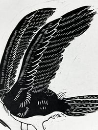 Image 3 of Flying Crane Print