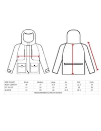 Image 8 of  Two Tone "Baglan" parka