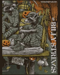 Image 2 of Official Billy Strings Concert Poster | Halloween 2024 | Baltimore MD