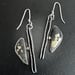 Image of Pyrite in Schist Earrings