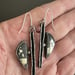 Image of Pyrite in Schist Earrings