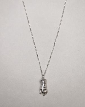 Image of *SALE - WAS £195* Silver 'Make do and mend' pendant