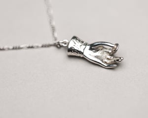 Image of *SALE - WAS £195* Silver 'Make do and mend' pendant