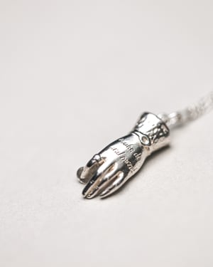 Image of *SALE - WAS £195* Silver 'Make do and mend' pendant