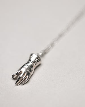 Image of *SALE - WAS £195* Silver 'Make do and mend' pendant