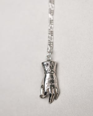 Image of *SALE - WAS £195* Silver 'Make do and mend' pendant