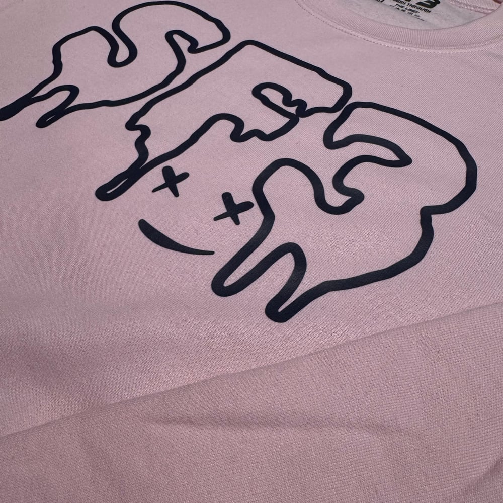 Pink Drippy Smile SF3 Hoodie/Crewneck