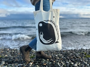 Image of "Moon Bathing" Tote Bag