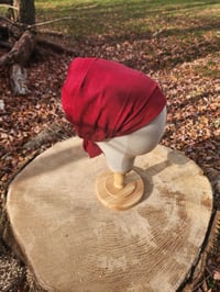 Linen Red Haircover