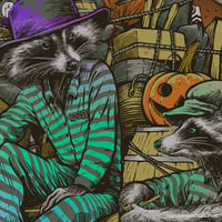 Image 5 of Official Billy Strings Concert Poster - FOIL VARIANT | Halloween 2024 | Baltimore MD