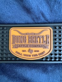 Image 1 of Dung Beetle Cattle Company Bar Mat Small 21"x3.5"