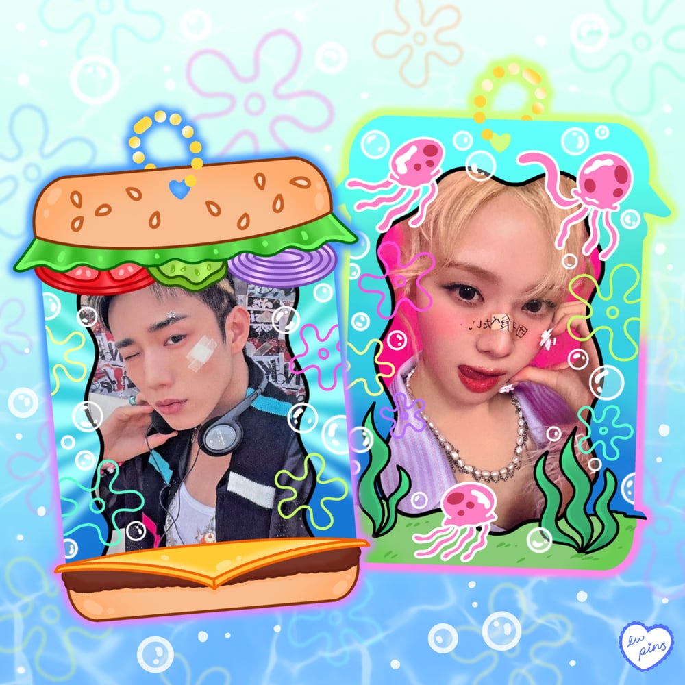 PREORDER: SpongeBob Double Sided Acrylic Photocard Holder