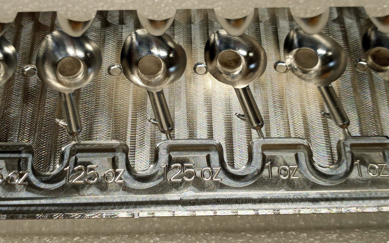 Rock Hound 8 cavity jig Mold ( 4 cavity x 1 oz ) ( 4 cavity x 1.25