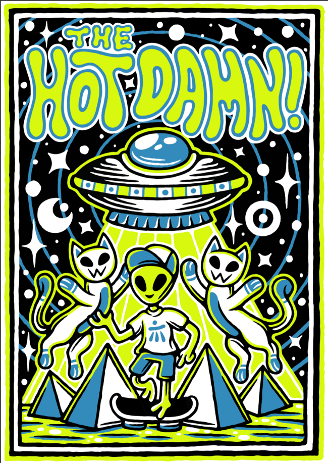Space Cat Tour Tee