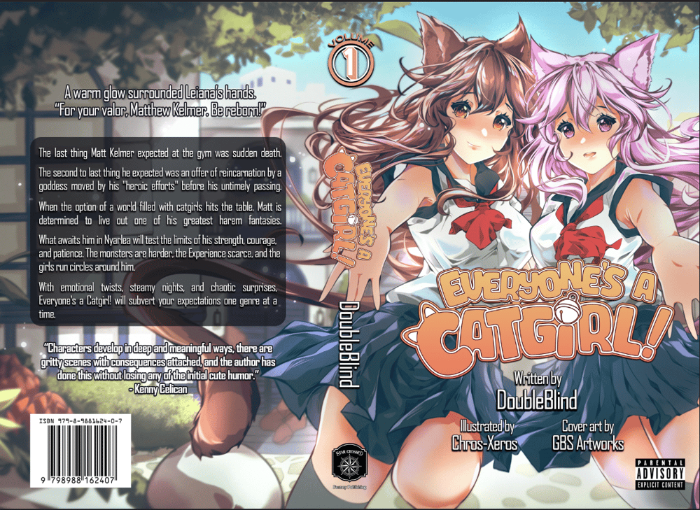 Image of Everyone's a Catgirl! Volume 1 Signed Paperback