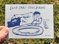 Slot Cars Post Card