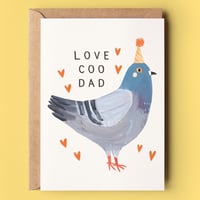 Image of Dad Pigeon Card