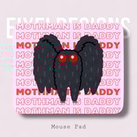 Image 1 of Daddy Mothman Mouse pad