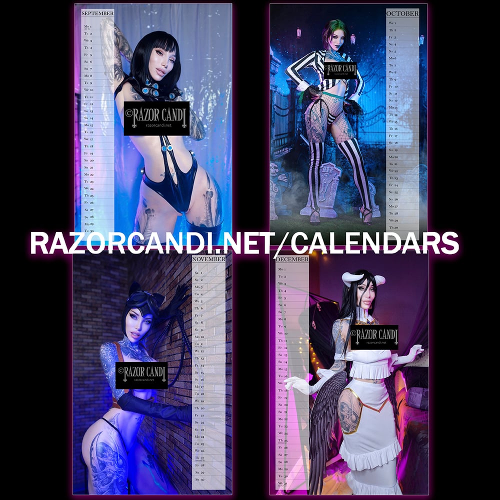 2025 RazorCandi NSFW Calendar [FREE SHIPPING IN THE US]