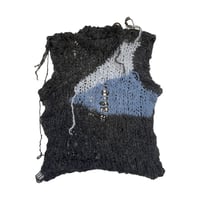 Image 1 of Fuzzy knitted vest