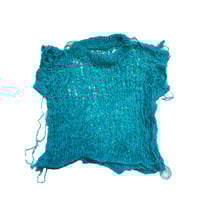 Image 1 of Blue knitted vest