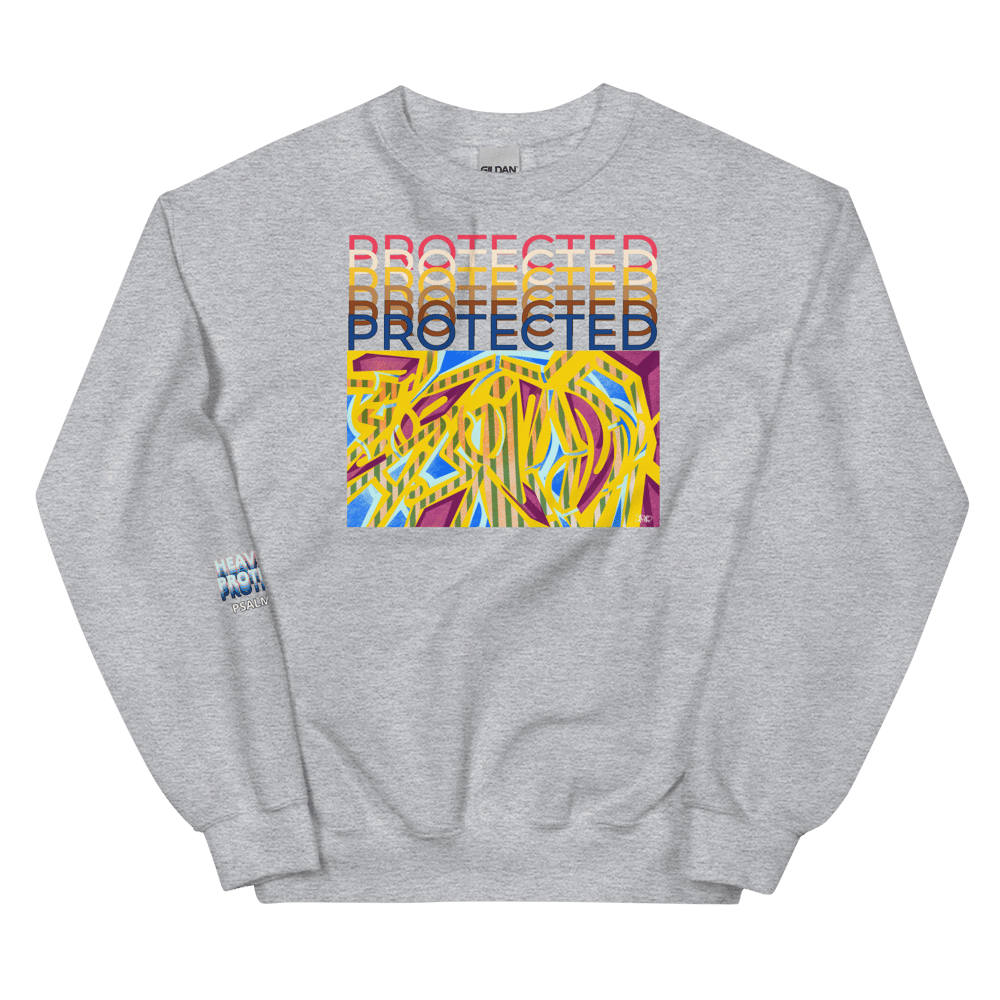 Image of "PROTECTED" Unisex Sweatshirt
