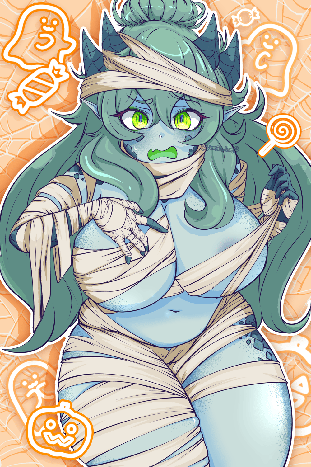 Image of Spooky "Mummy Ashva" 