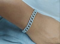 Image 5 of Kyra Cuban Chain Bracelet