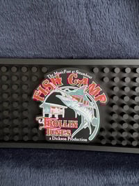 Image 1 of Fish Camp Bar Mat Small 21"x3.5"