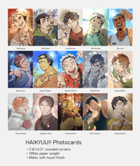 Image 1 of Photocards (Haikyuu!!)