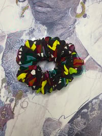 Image 5 of Pink Afro Hair Scrunchie Set