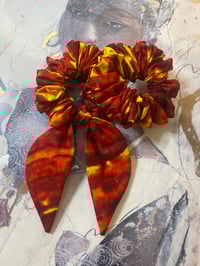 Image 2 of Tie Dye Hair Scrunchie Set