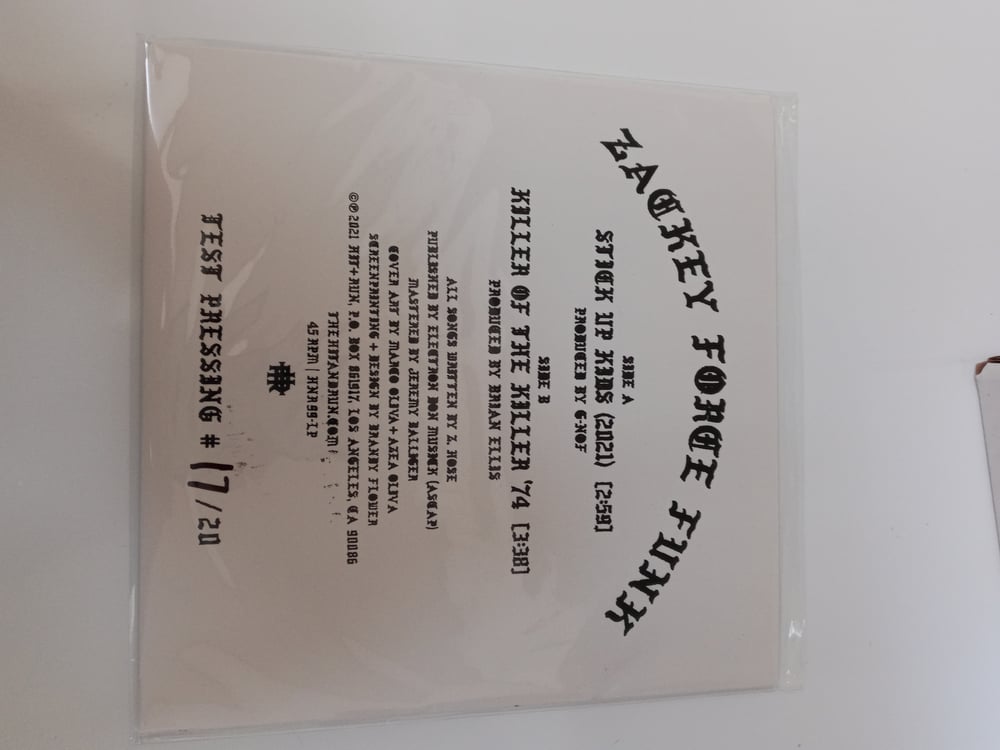 "DONT FAKE THE FUNK" TEST PRESS BUNDLE