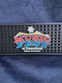 Image 1 of MusicFest Logo Bar Mat Small 21"x3.5" 