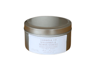 Image 1 of Mandarin & Lemon Myrtle Natural Soy Candle 210g