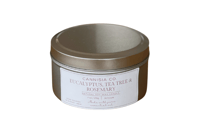 Image 1 of Eucalyptus, Tea Tree & Rosemary Natural Soy Candle 210g