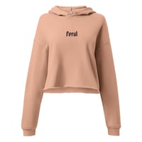 Image 5 of Feral Crop Hoodie