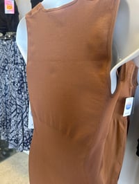 Image 2 of BROWN SCULPTING JUMPSUIT