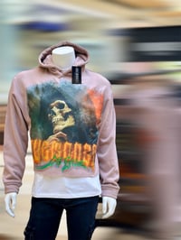Image 4 of Salmon Skull hoodie 