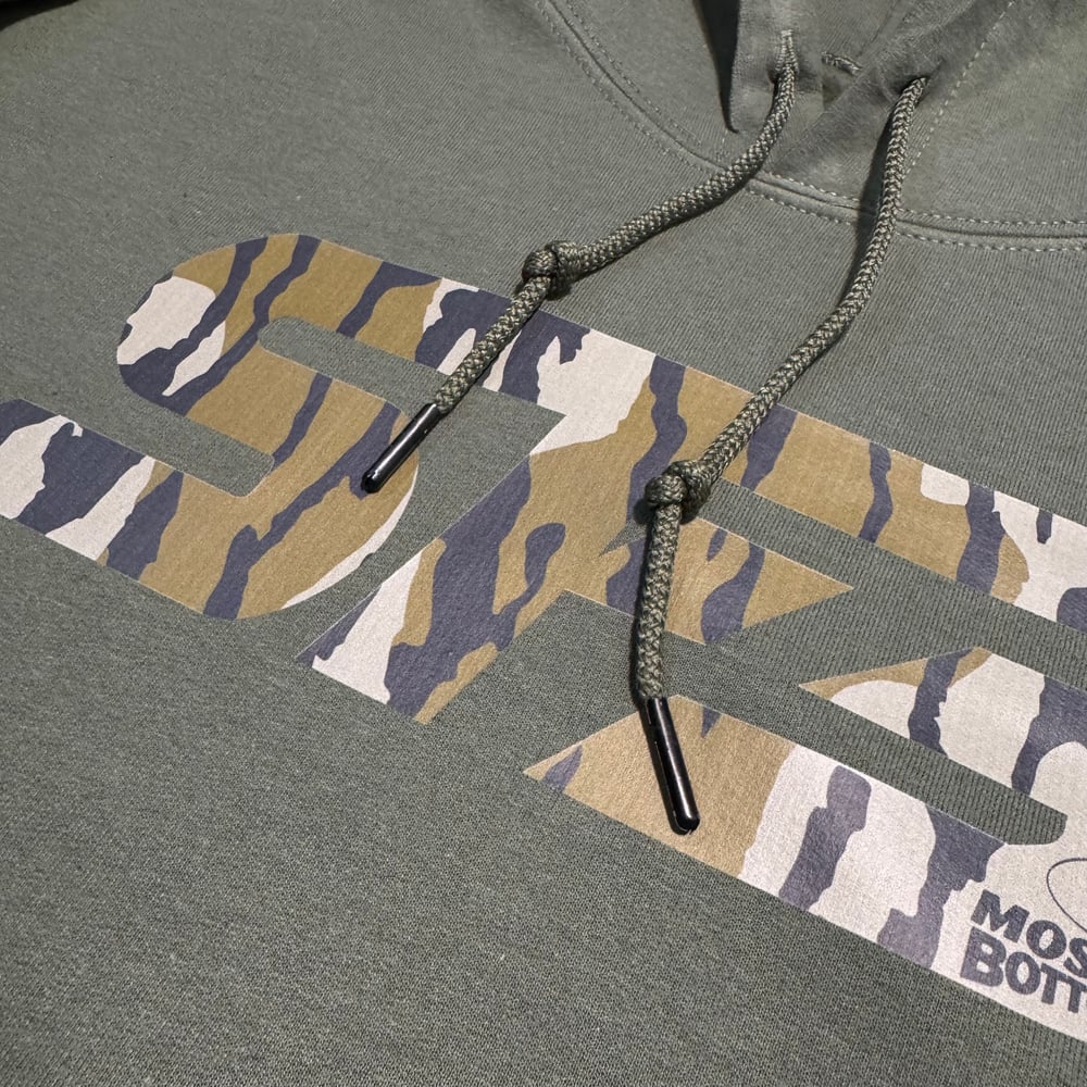 The Bottom Camo SF3 Hoodie/Crewneck