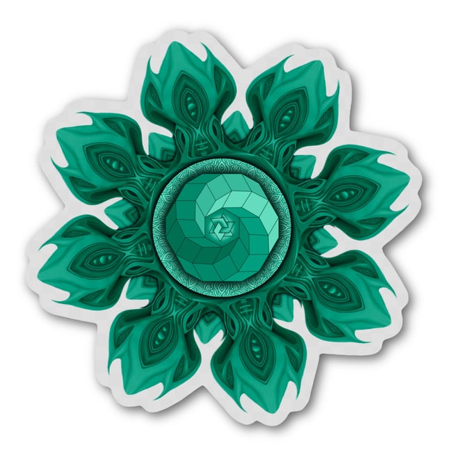 Green Vinyl Sticker